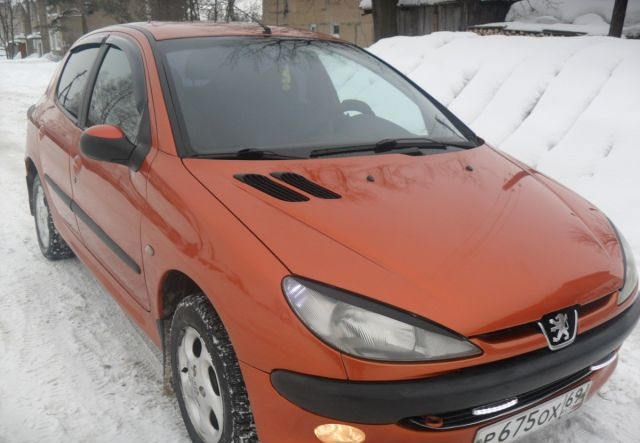 Peugeot 206 2000 Тверская область, Красный Холм