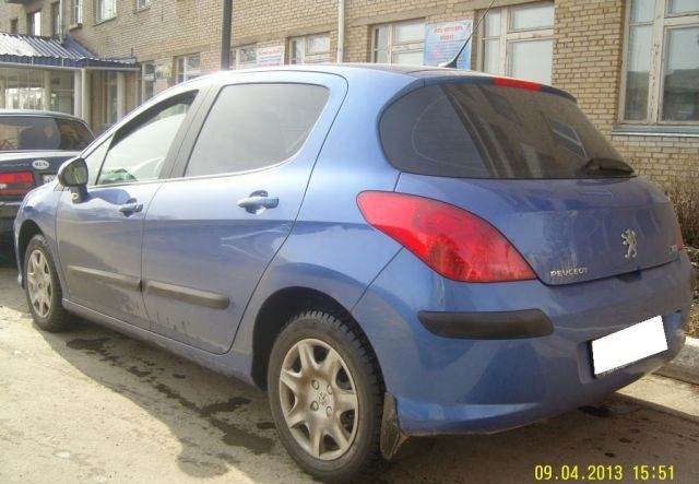 Peugeot 308 2011 Башкортостан, Белорецк