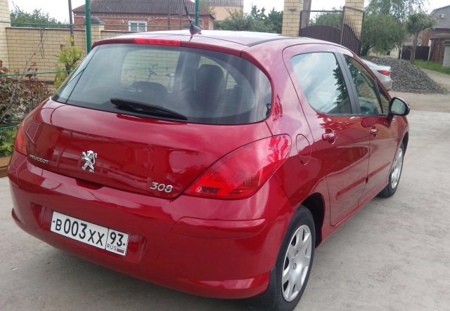 Peugeot 308 2009 Краснодар, р-н Прикубанский