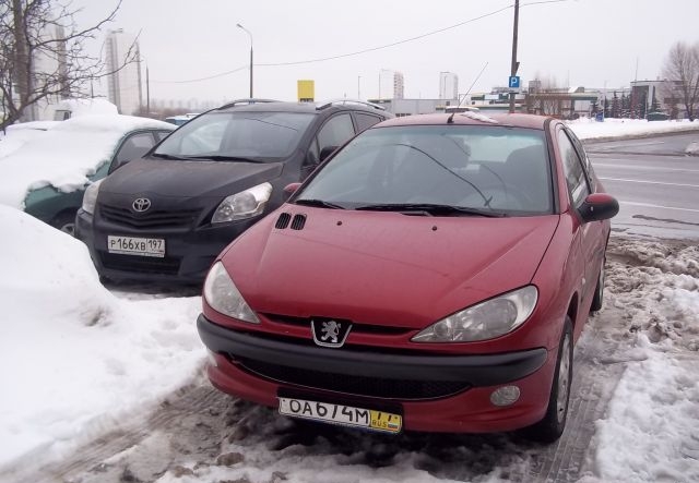 Peugeot 206 2003 Москва, м. Юго-Западная