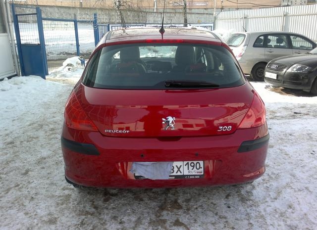 Peugeot 308 2010 Москва 