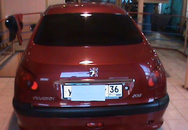 Peugeot 206 2008 Воронеж
