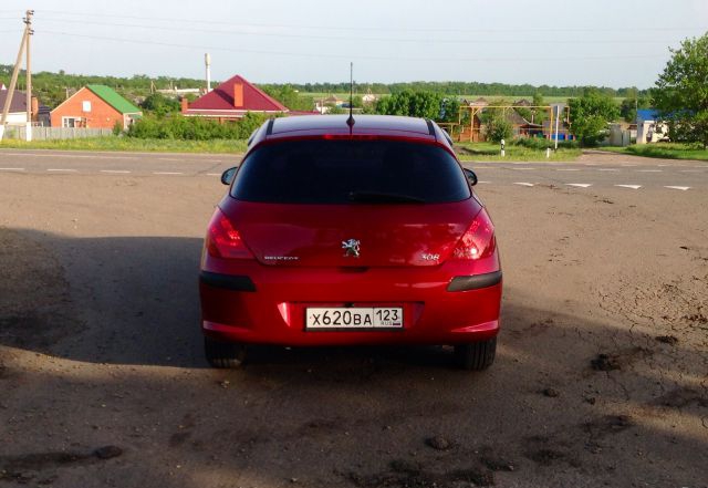 Peugeot 308 2009 Краснодарский край, Тихорецк